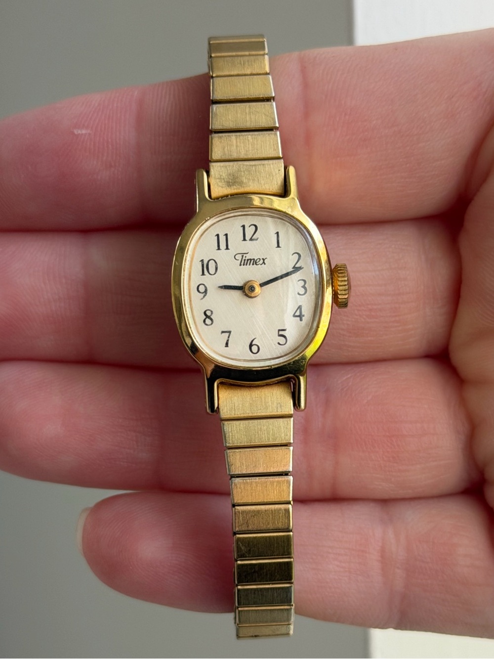 Vintage Timex Gold-Tone Watch